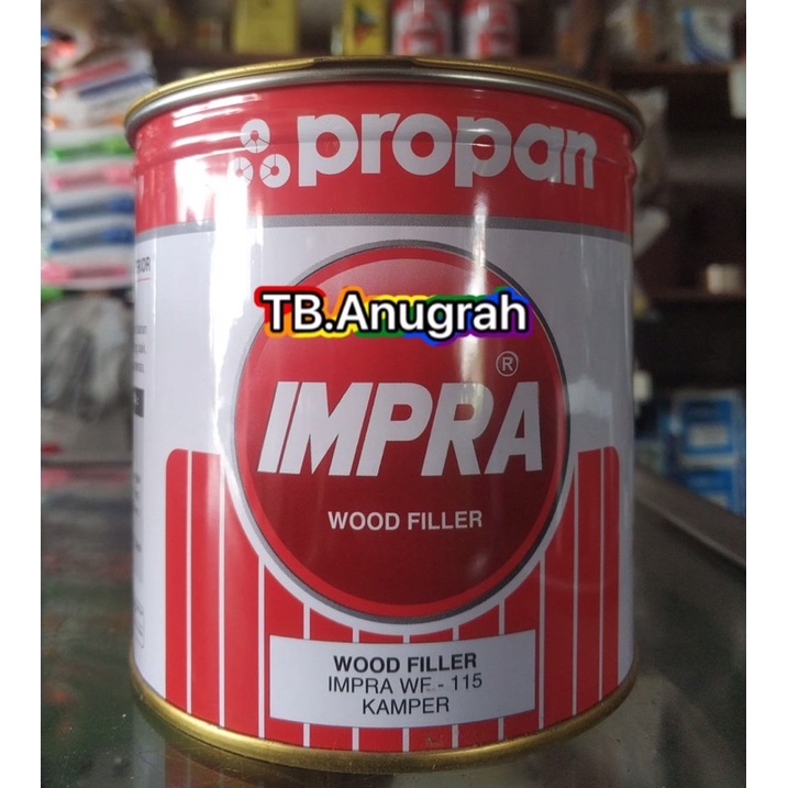 Dempul Kayu Wood Filler impra Jati / kamper 1 kg Dempul kayu propan / propan impra wood filler