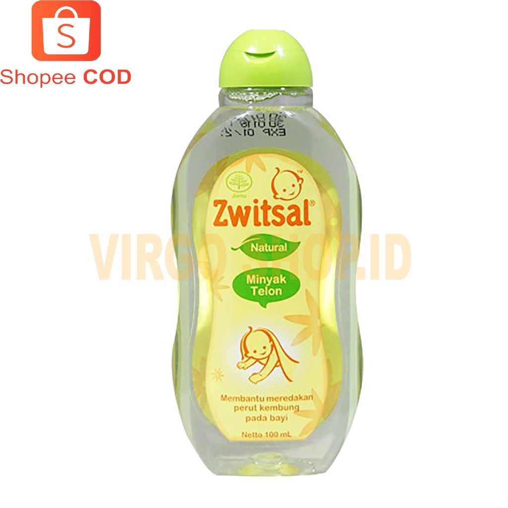 ZWITSAL MINYAK TELON BAYI BABY OIL NATURAL 100ML / Zwitsal Natural Baby Minyak Telon 100ml / Minyak Telon / Baby Oil / Minyak Telon Zwitsal / Baby Oil Zwitsal / Minyak Telon Bayi