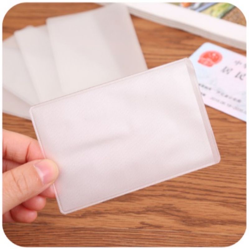 Plastik Cover Pelindung Kartu Anti Gores / Plastik Cover Kartu / Plastik Kartu
