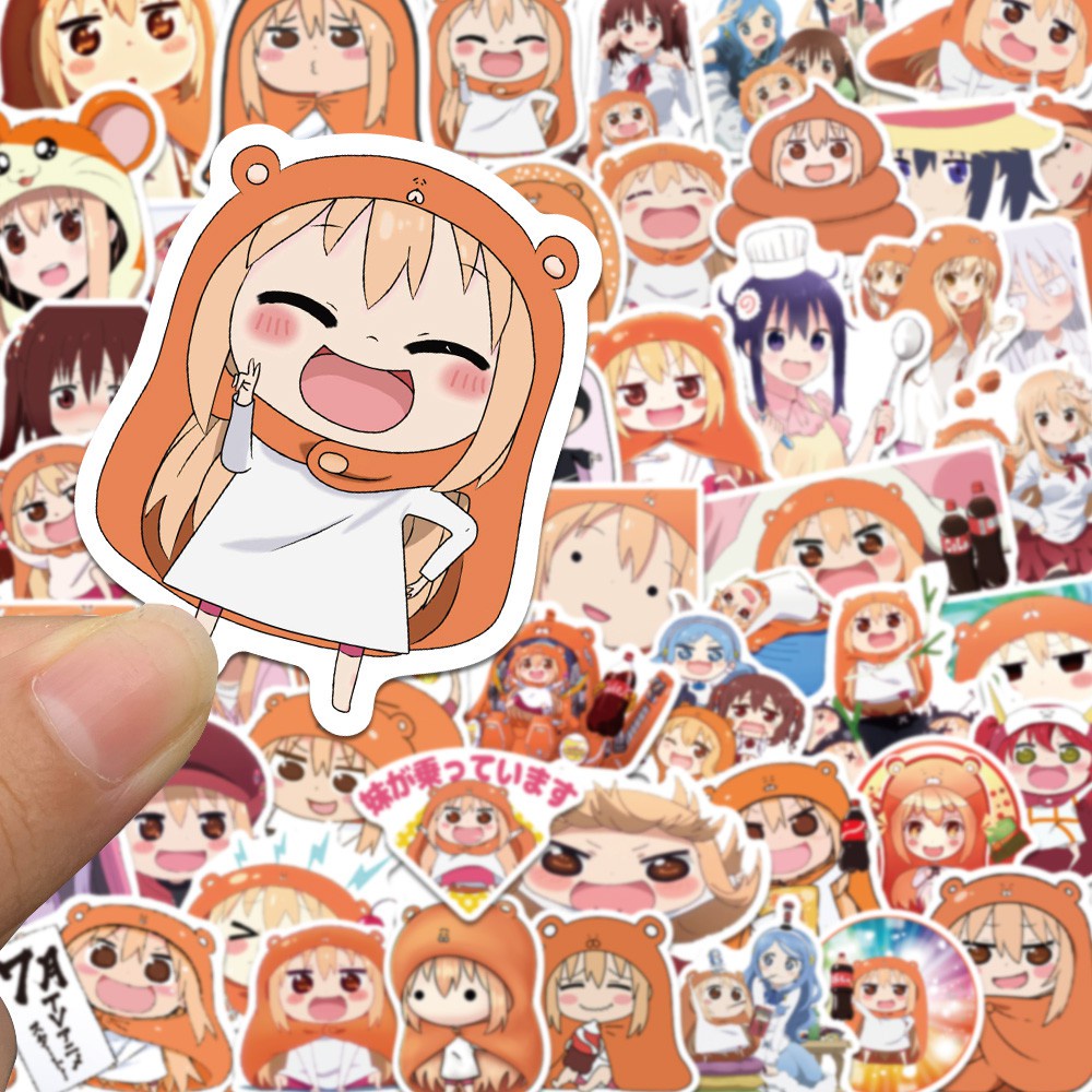 

Stiker Kartun Umaru-chan isi 25 pcs