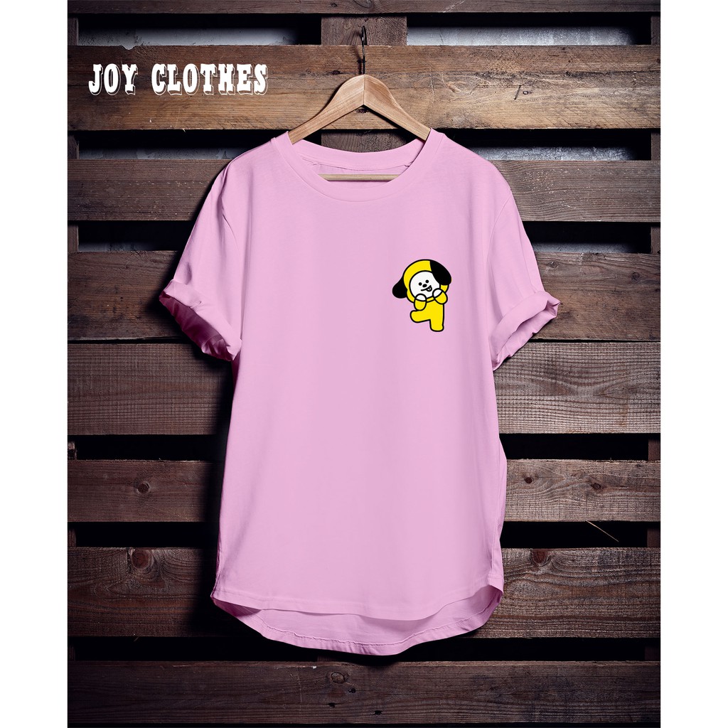 LIL CHIMMY PINK MUDA TSHIRT/ KAOS BTS CHIMMY/ CHIMMY TSHIRT