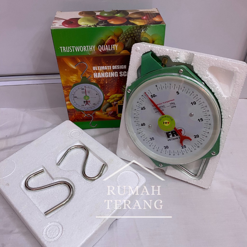 Timbangan Gantung Besi 50kg/Timbangan Gantung Jarum 50kg FRT ZY-006