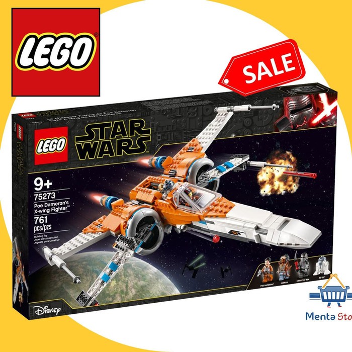 LEGO Star Wars 75273 Poe Dameron's X-wing Fighter Disney Starwars Love