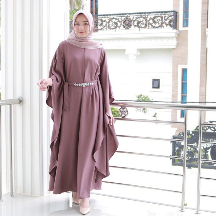 Gamis wanita GAMIS wanita baju gamis remaja kekinian terbaru gamis murah jumbo gxcu - brown, all siz