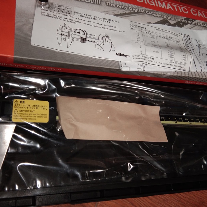 TST | Sigmat digital calipers 12 INCH 0 - 30 CM original MITUTOYO JPN