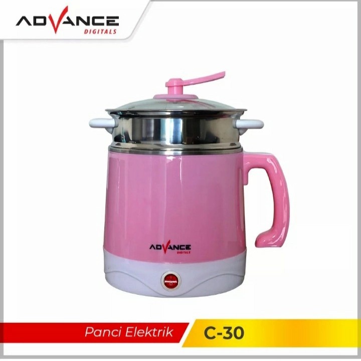 ADVANCE C-30 Warm Steamer Panci listrik Electric pan Serbaguna 2.0L