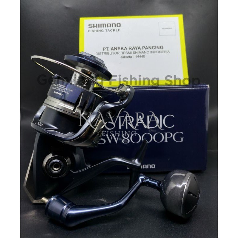 REEL SHIMANO STRADIC SW 8000PG (POWER GEAR)