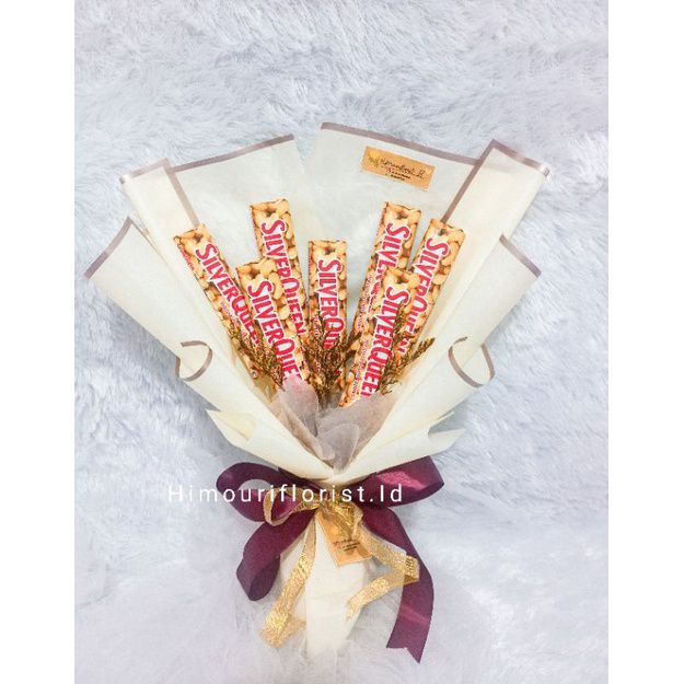 

buket coklat/chocolate bouquet/silverqueen bouquet