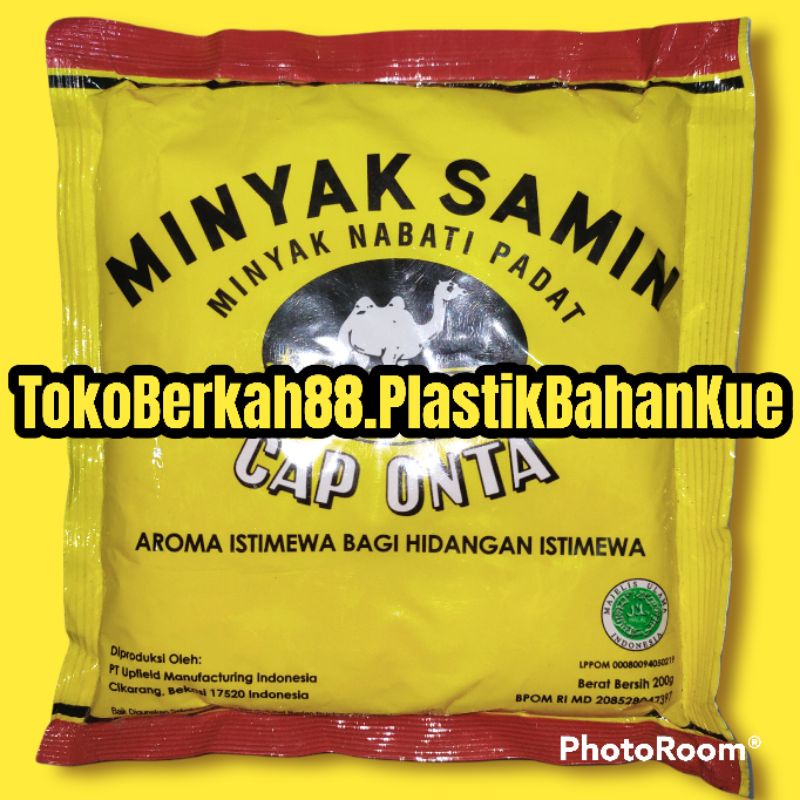 

PROMO MURAH..!! MINYAK SAMIN CAP ONTA SACHET 200 UK. 200 GR