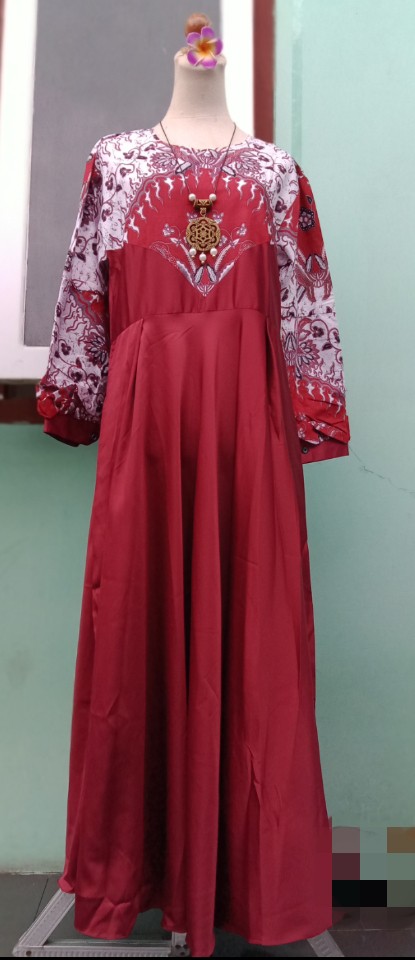 Gamis Batik Maura Syakila