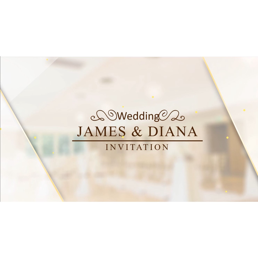 Video undangan pernikahan / undangan pernikahan digital / undangan digital / undangan pernikahan