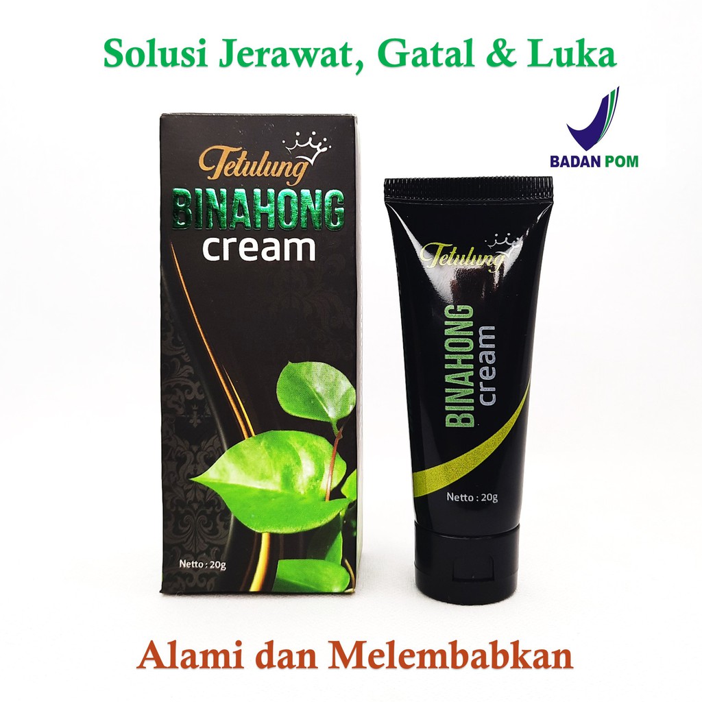 SALEP CREAM GATAL DAN LUKA AMPUH SALEP BINAHONG 20 gram