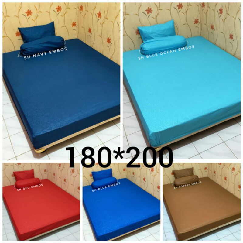 sprei polos embos/ sprei 180x200 160x200 120x200