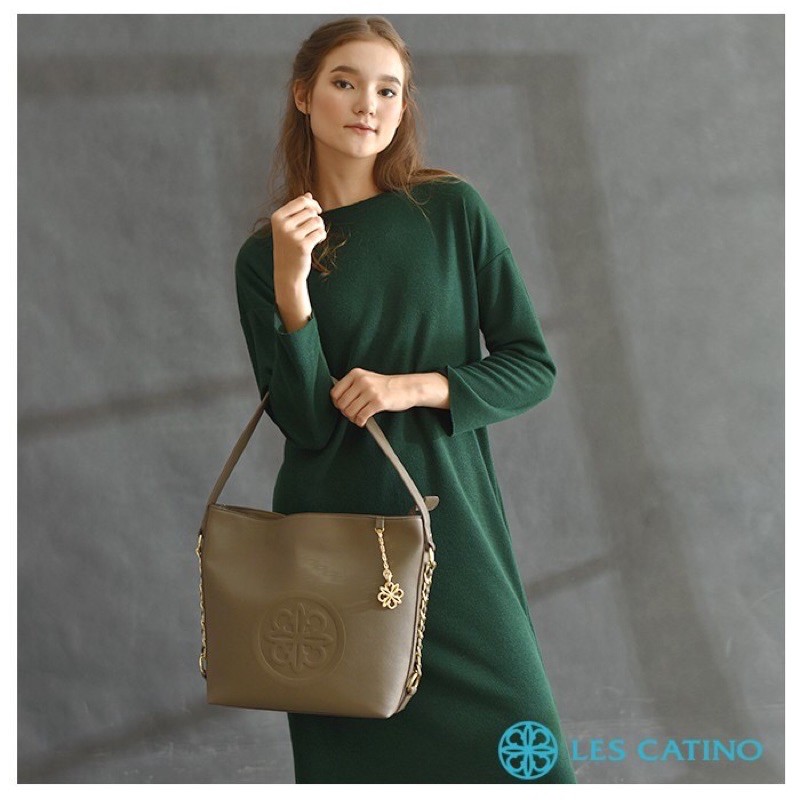 LES CATINO SHANGHAI TANG CH HOBO DARK OLIVE