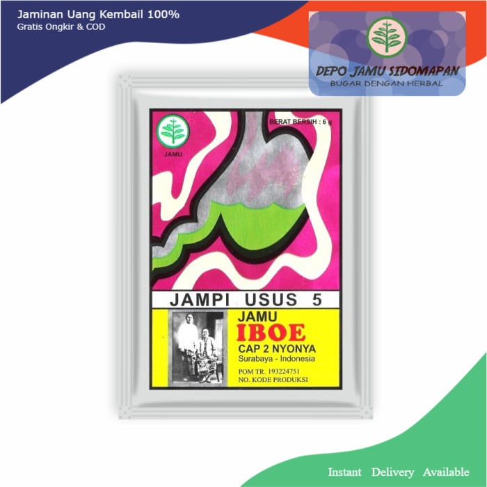 

Jamu IBOE - 1 Pack Jampi Usus