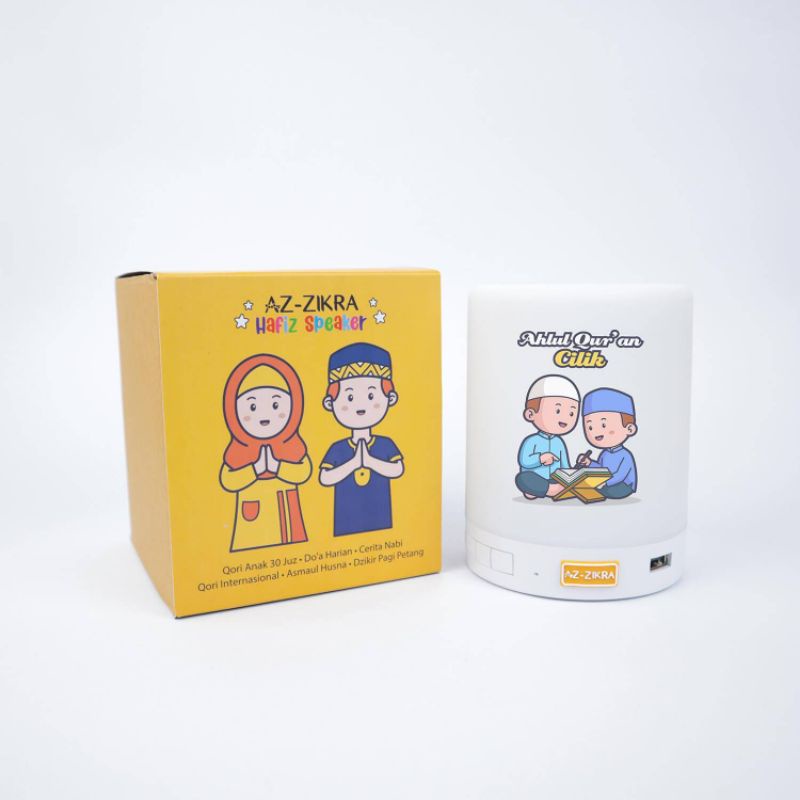 Hafiz Speaker Quran Az-zikra / Speaker Murottal dengan HS LAMP - Dengan Remote & tanpa remote