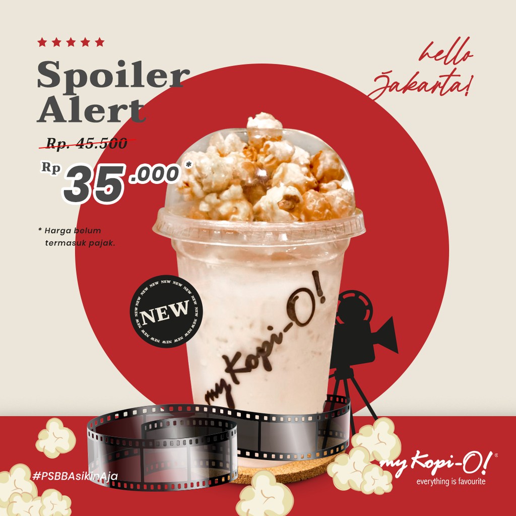 

SPOILER ALERT - Popcorn Drink by My Kopi-O! Citos