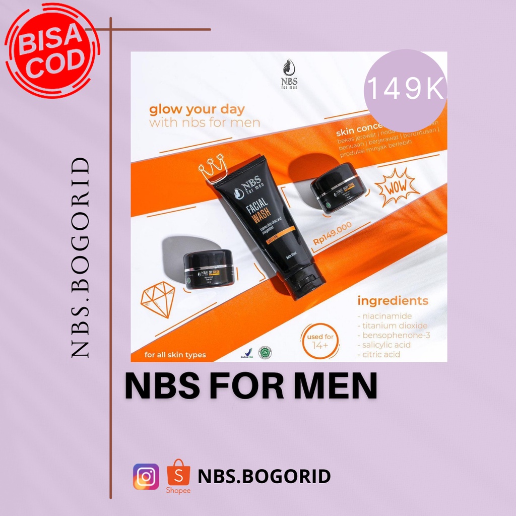 NBS FOR MEN BPOM CREAM VIRAL