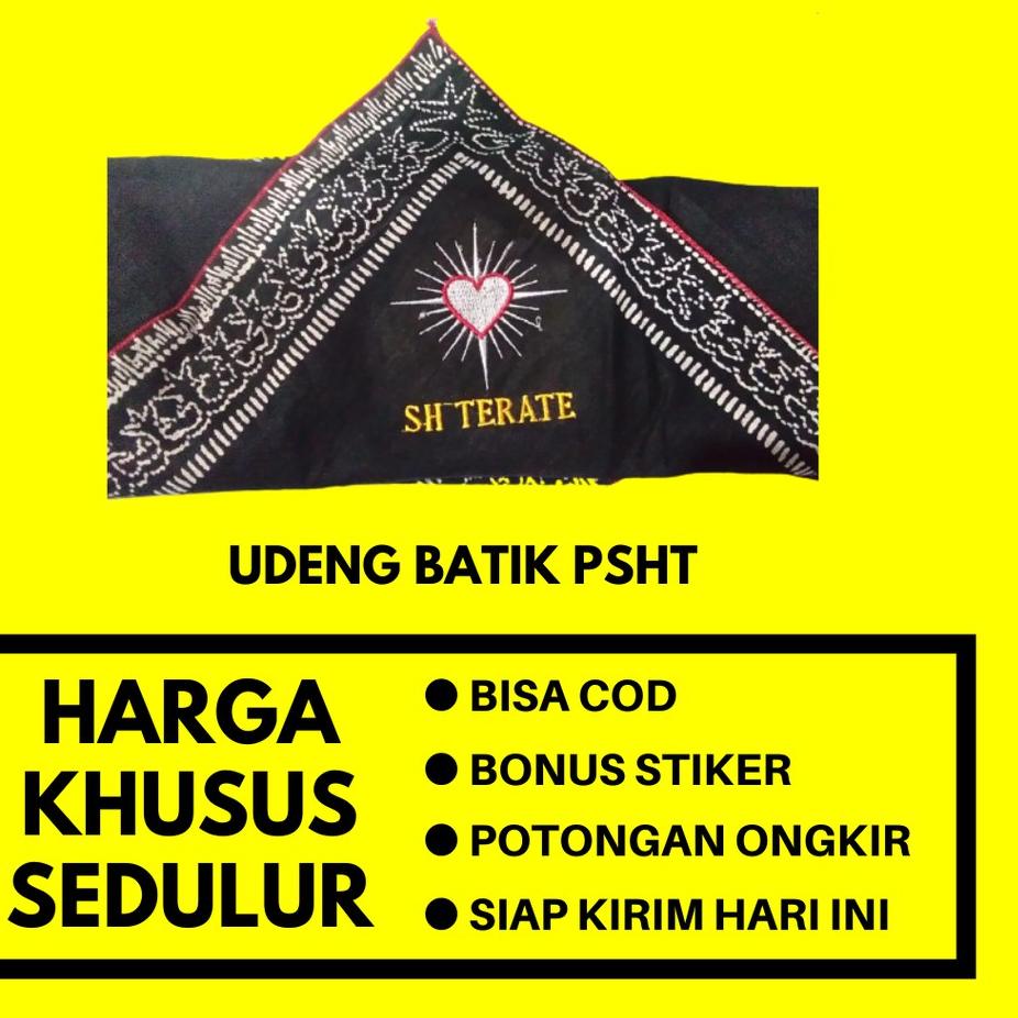 Paling Sesuai.. Udeng PSHT Batik Ikat Kepala Slayer SH Terate Pusat Madiun