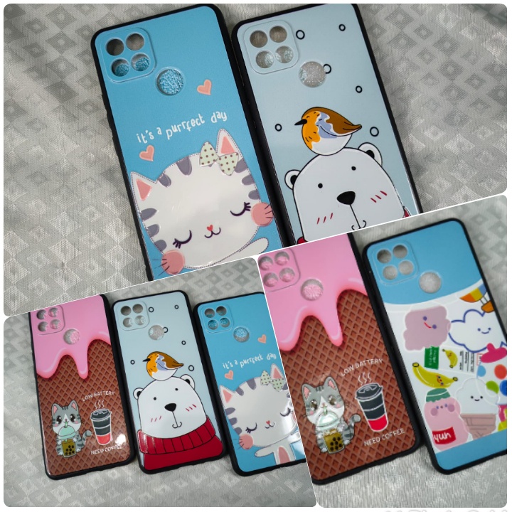 PROMO  CASE KARAKTER NEW LUCU VIVO Y12 / Y15 / Y17