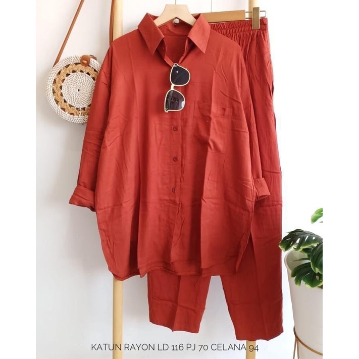 Bigsize oneset rayon polos pajamas piyama Size M L XL XXL XXXL XXXXL