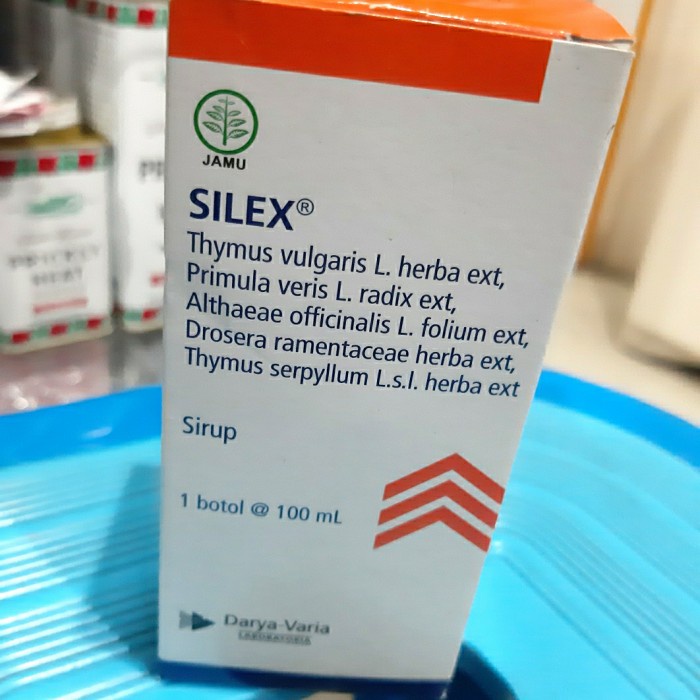 SILEX OBAT BATUK HERBAL. TERLARIS
