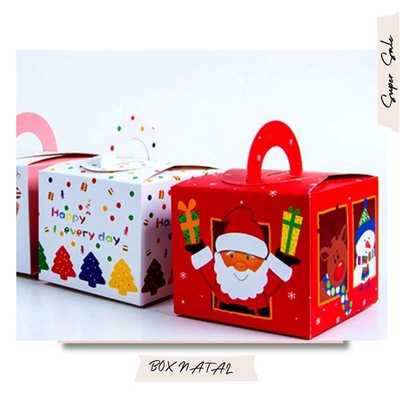 

Box Kotak Natal Cup 1 Motif Christmas