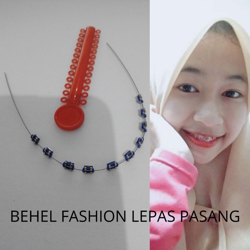 [ORIGINAL]BEHEL FASHION LEPAS PASANG FASHION THAILAND WARNA BIRU REAL PICT