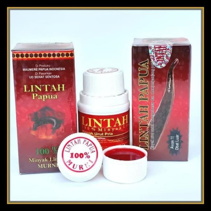 Minyak Lintah Papua MERAH Original