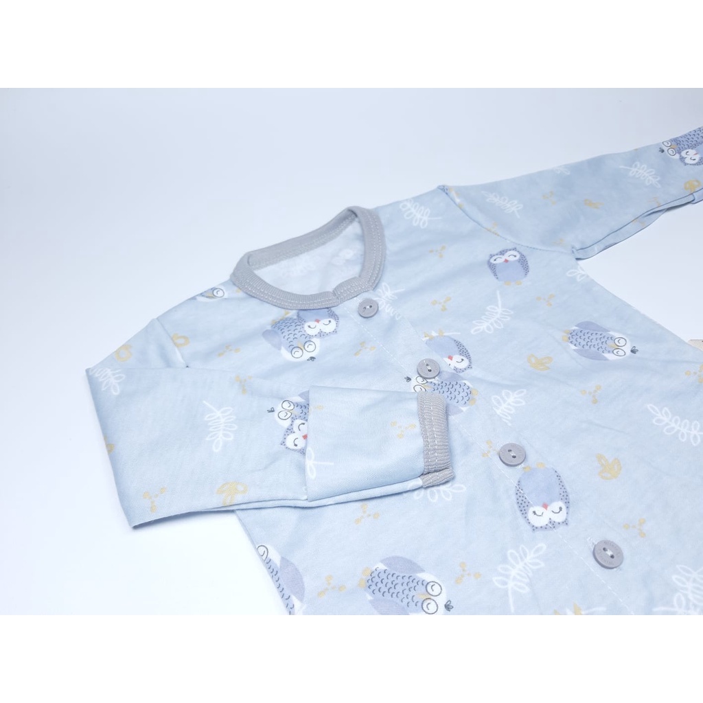 Pajamas Set KOREA BOY WINTEKU - Setelan KANCING Panjang Korea BOY