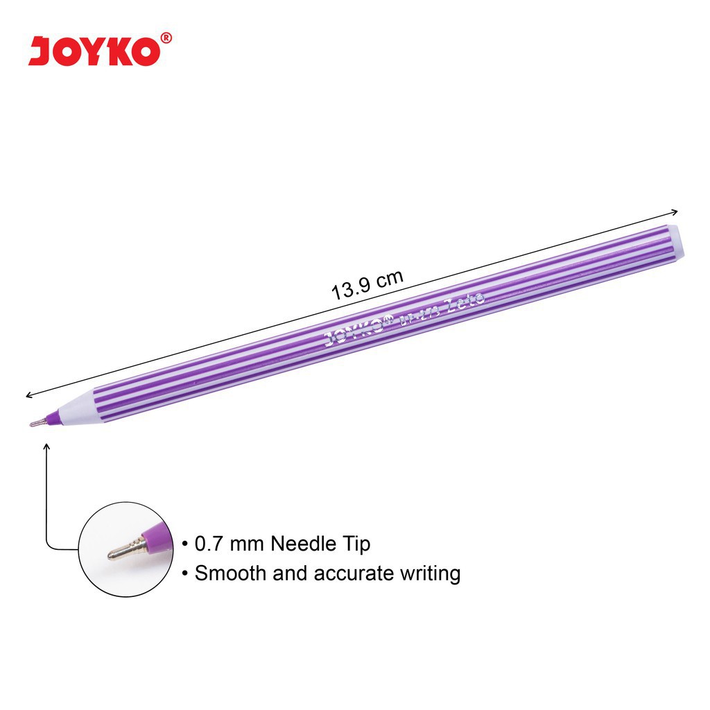 Ball Pen Pulpen Pena Joyko BP-273 Zeto 0.7 mm 1 Pcs