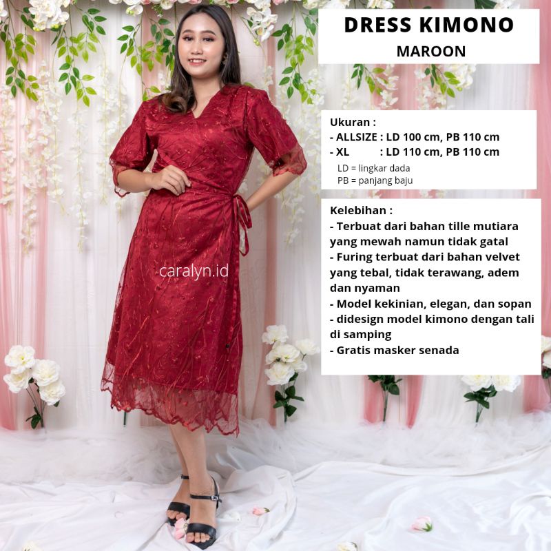 DRESS BRUKAT  KIMONO KONDANGANN