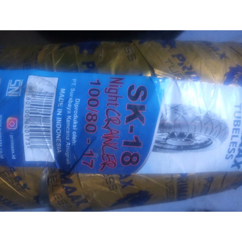 Ban Primaax 100/80-17 SK18 primax SK 18
