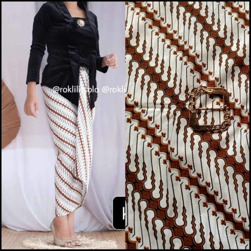 COD PREMIUM ROK LILIT/SERUT BATIK BAWAHAN BATIK rok lilit murah rok batik murah grosir BAWAHAN KEBAYA-LI PARANG PUTICOKLAT