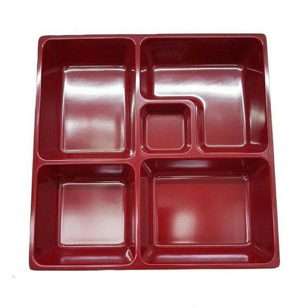 Tempat Makan Bento Box Onyx PGB94 Bento Box Melamin Tempat Makan Sekat Melamin Lunch Box Melamin Bento