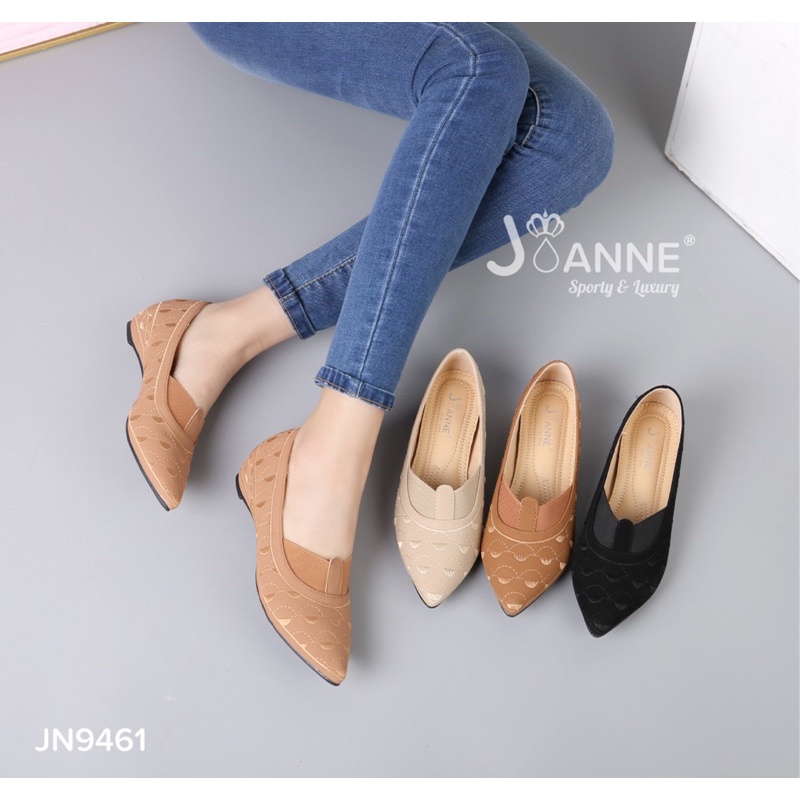 RESTOCK! [ORIGINAL] JOANNE Loafers Shoes Sepatu Wanita #JN9461