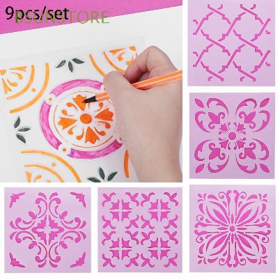 Plastic Stencil - Stensil Dekorasi Motif_MANDALA05