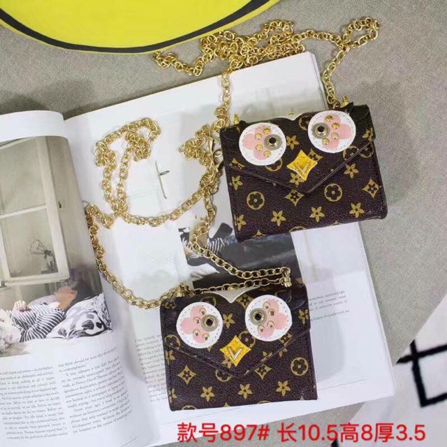 minibag lv owl selempang