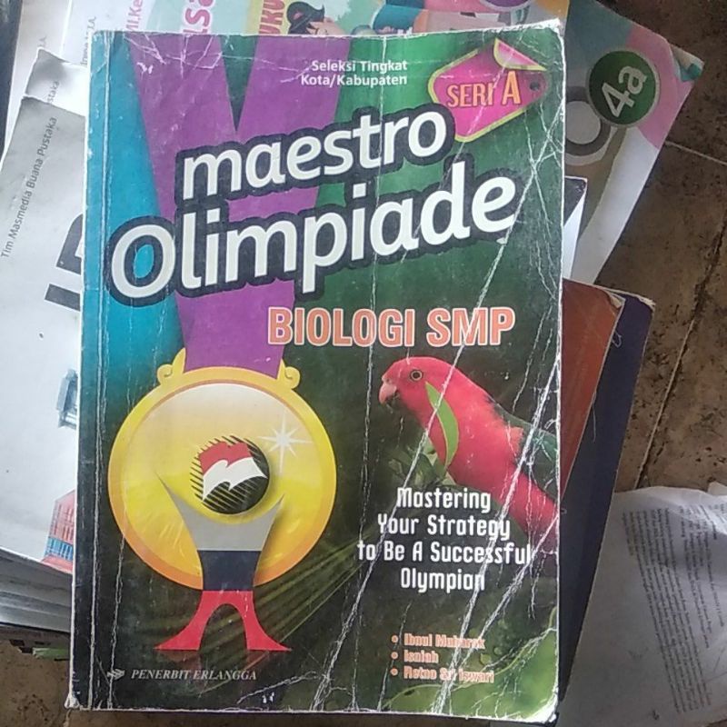 buku maestro olimpiade biologi SMP penerbit Erlangga