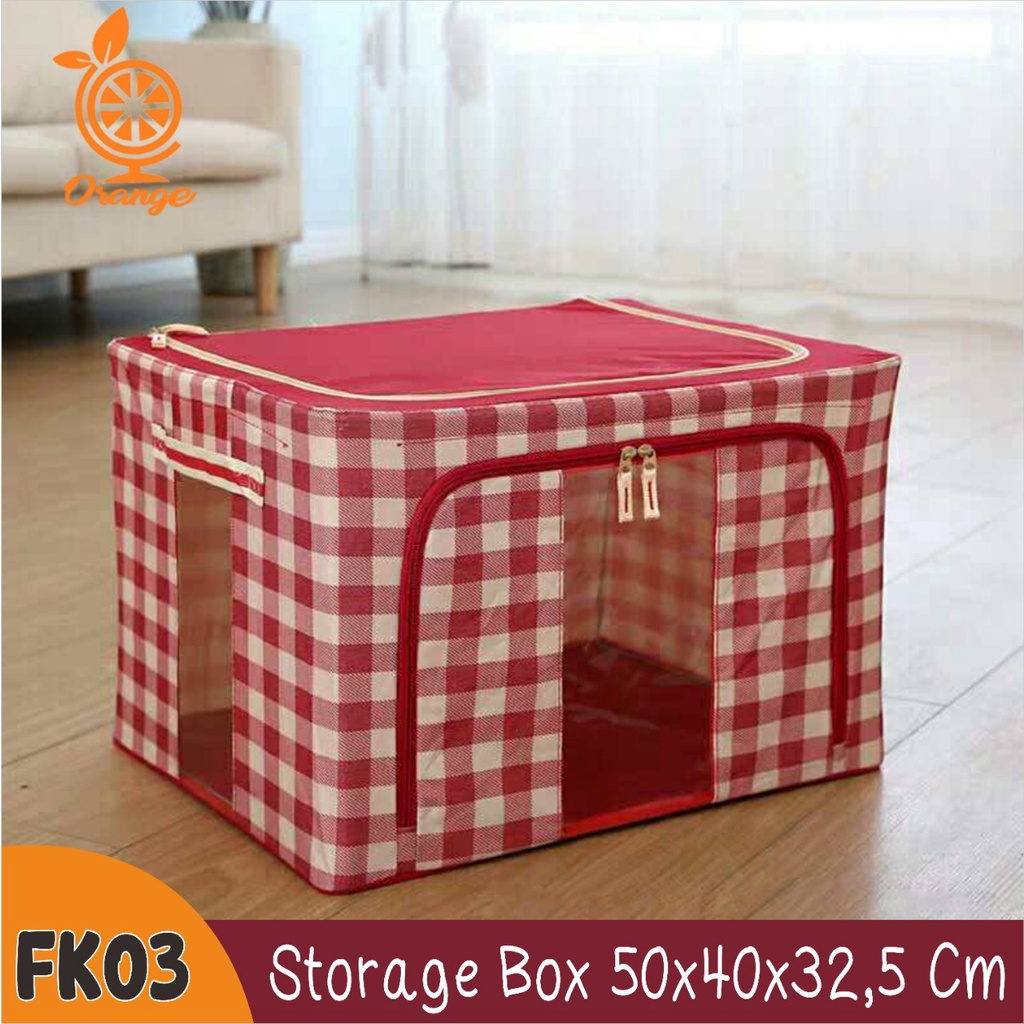 Storage Box 66L Penyimpanan Serbaguna Organizer Kotak Mainan Perlengkapan Rumah Worldhome66