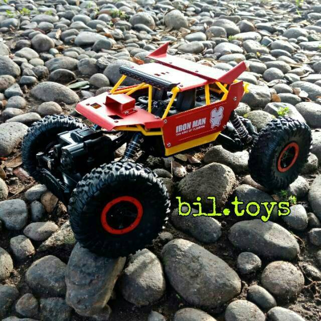 MAINAN ANAK REMOTE CONTROL RC OFF ROAD ROCK CLAWER AVANGER SKALA BESAR 1:16