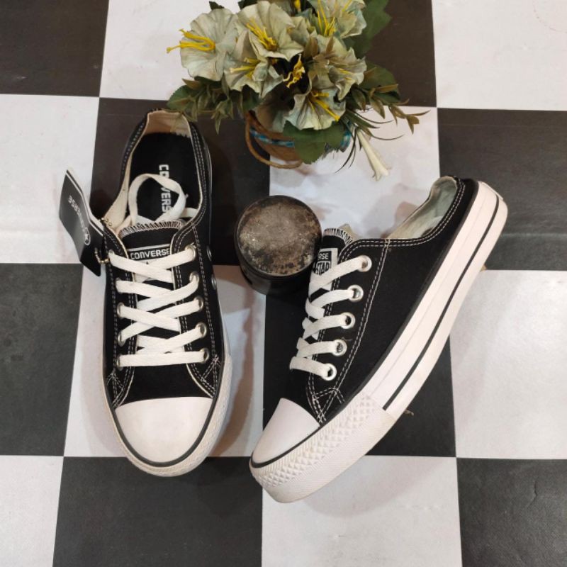 sepatu pria/wanita, converse bustong motif fashion