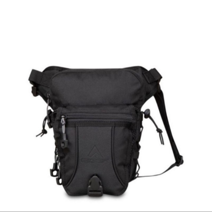 EIGER1989001 Tas Paha Hitam 1A Pria Travel Pouch 5277 Black Original