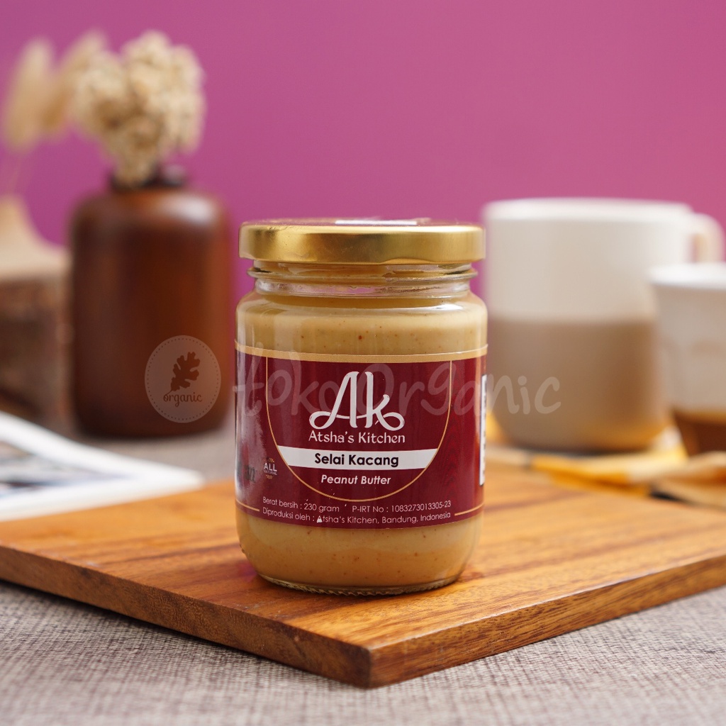 

Selai Kacang Atsha's Kitchen 230gr