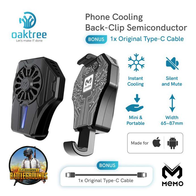 MEMO DL01 Fan Cooler Radiator Pendingin HP Cooling Fan Gaming | Shopee