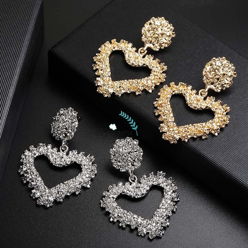 Perhiasan Anting Korea Panjang Trapesium Anting Fashion Untuk Wanita Earrings