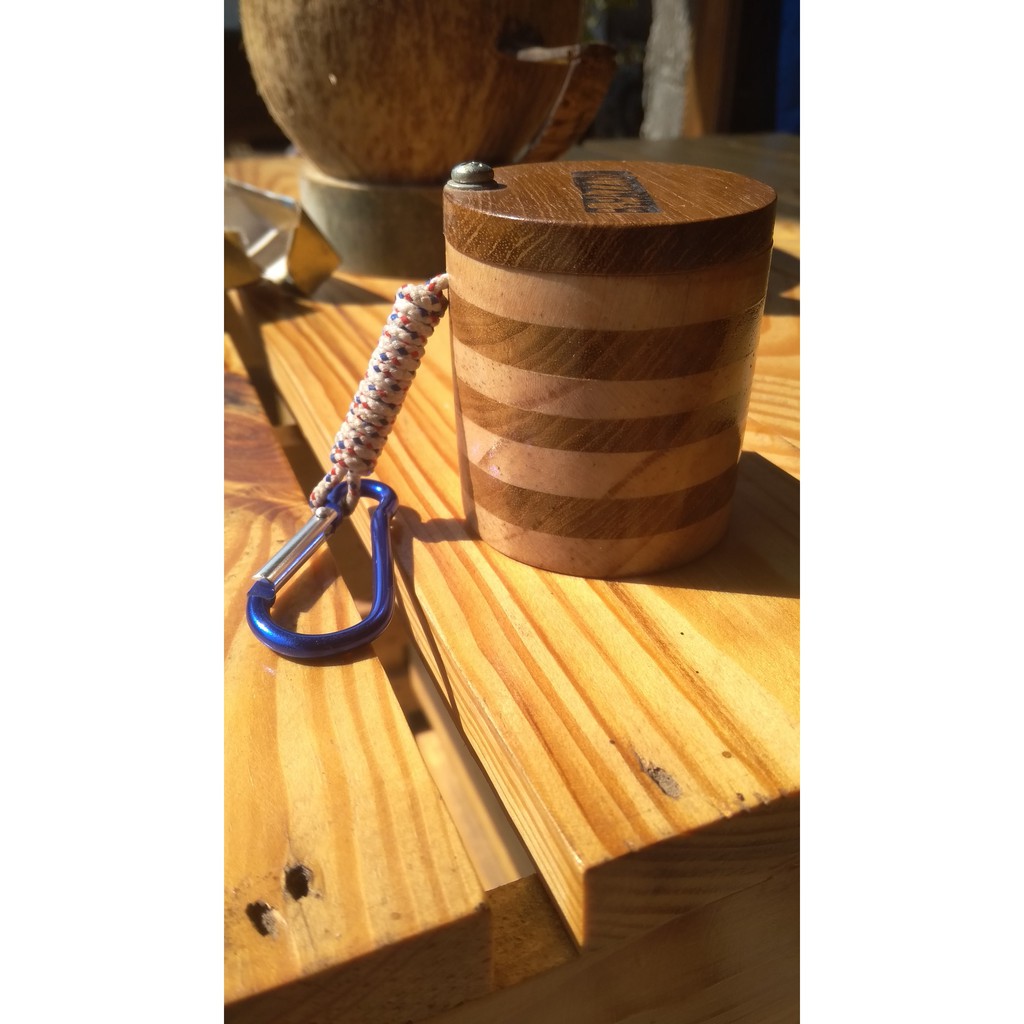 ASBAK PORTABLE KAYU / ASBAK GANTUNG KAYU UNIK