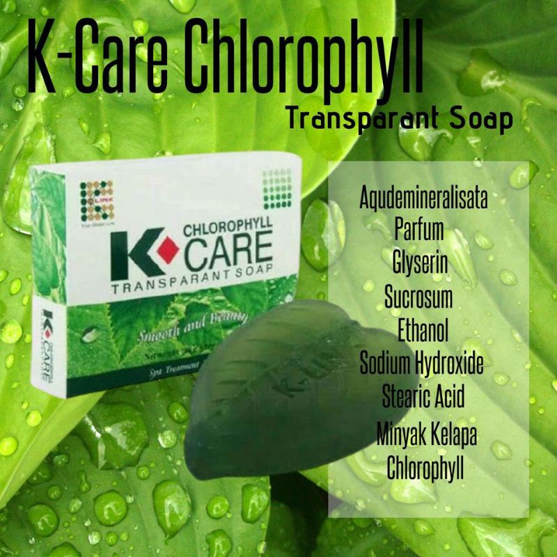 K-Care Chlorophyll Transparant Soap