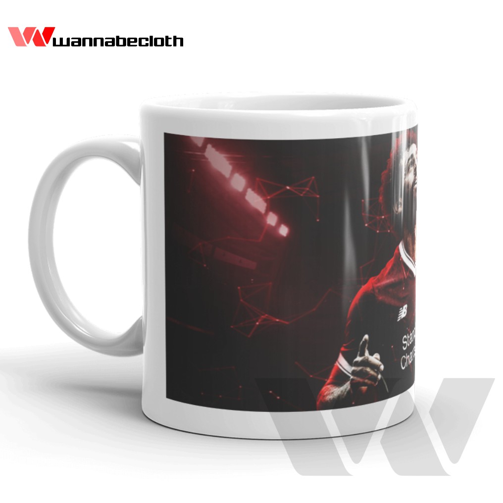 Mug Liverpool Gelas Liverpool Mug Bola Gelas Bola Mug Custom Mug Unik Cetak Mug Liverpool Salah