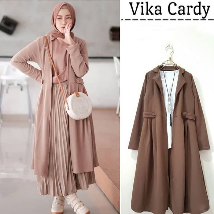 Vika Cardigan / Cardigan Wanita Muslim